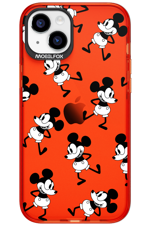Iconic Mouse (pattern) - Apple iPhone 15 Plus