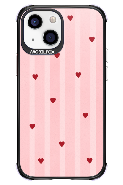 Red Little Hearts 2.0 - Apple iPhone 13 Mini