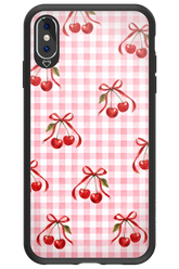 Pink Cherry Checked 2.0 - Apple iPhone XS Max
