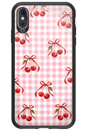 Pink Cherry Checked 2.0 - Apple iPhone XS Max