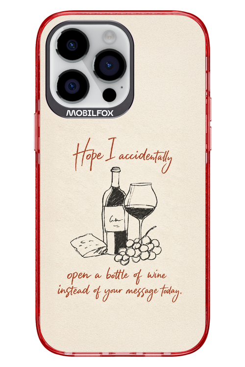 Bottle of wine 2.0 - Apple iPhone 14 Pro Max
