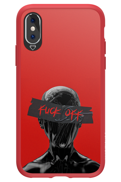 F off - Apple iPhone XS