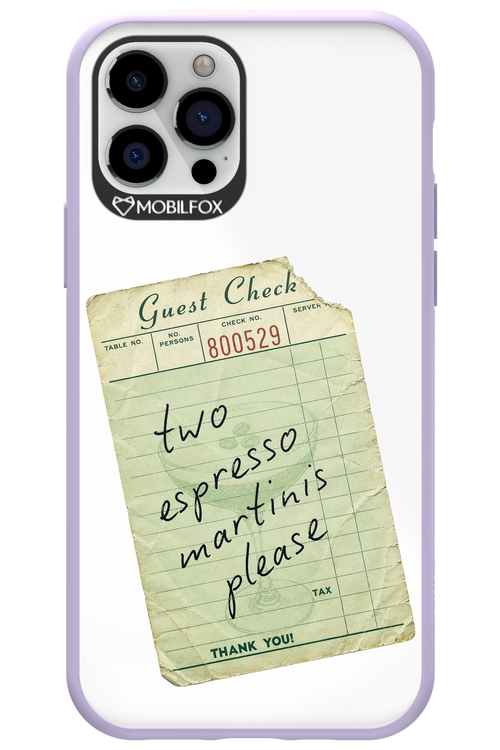 Espresso Martini 2.0 - Apple iPhone 12 Pro