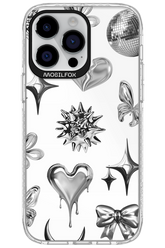 Silver Zone Transparent - Apple iPhone 14 Pro Max