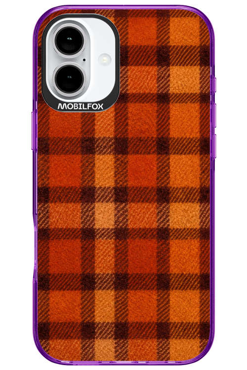 Checked scarf 2.0 - Apple iPhone 16 Plus