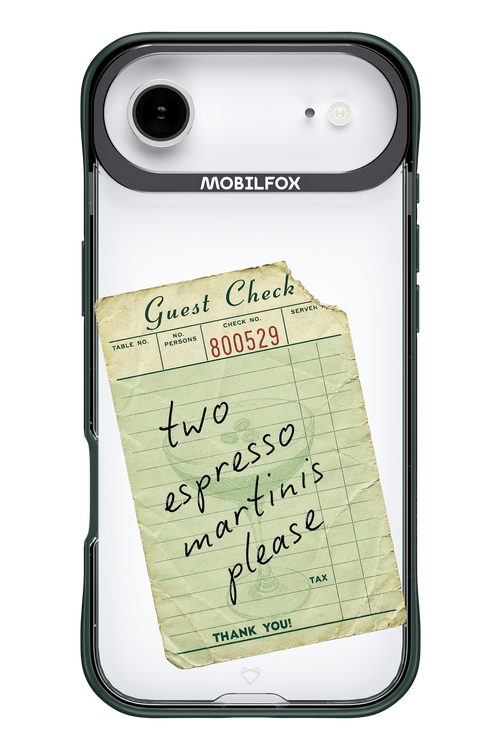 Espresso Martini 2.0 - Apple iPhone 17 Air