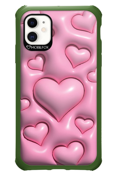 Hearts - Apple iPhone 11