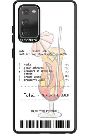 sex on the beach cocktail - Samsung Galaxy Note 20