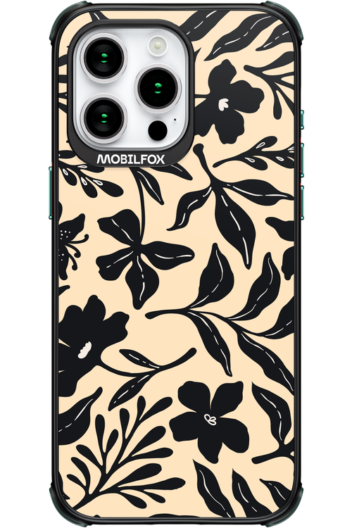 Black Flowers 2.0 - Apple iPhone 15 Pro Max