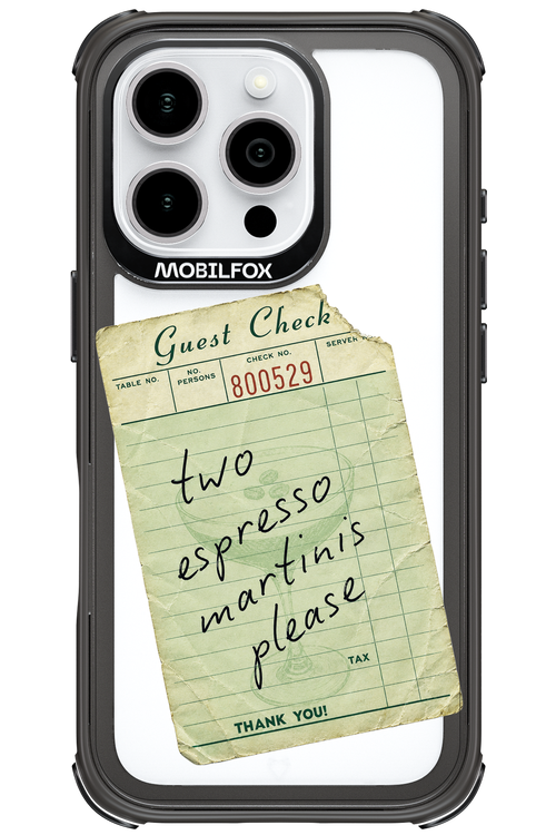 Espresso Martini 2.0 - Apple iPhone 16 Pro