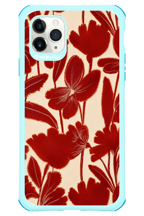 Burgundy Flowers 2.0 - Apple iPhone 11 Pro Max