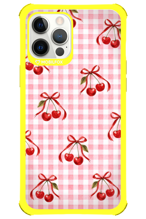 Pink Cherry Checked 2.0 - Apple iPhone 12 Pro Max
