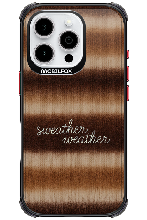 Sweather Weather 2.0 - Apple iPhone 16 Pro