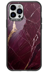 Burgundy Marble 2.0 - Apple iPhone 12 Pro
