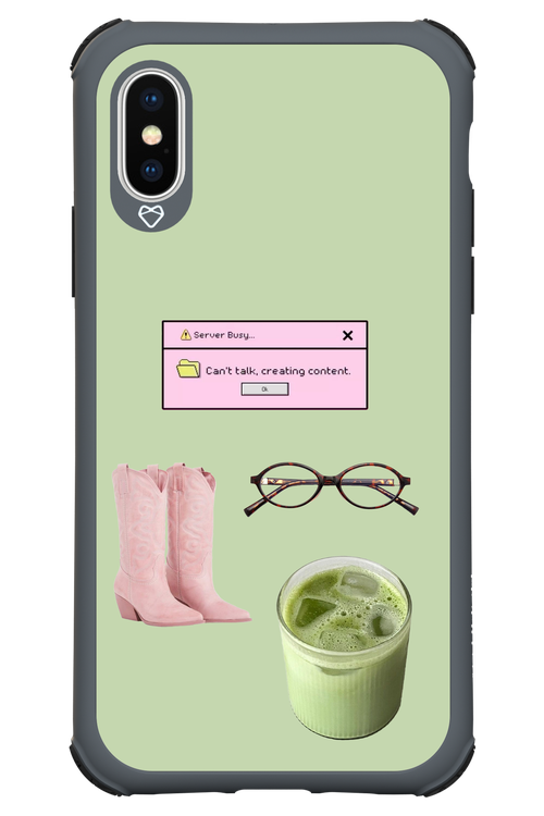 Matcha Babe - Apple iPhone X