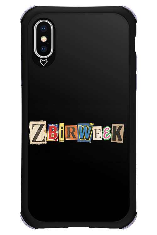 Zbirweek (black) 2.0 - Apple iPhone X