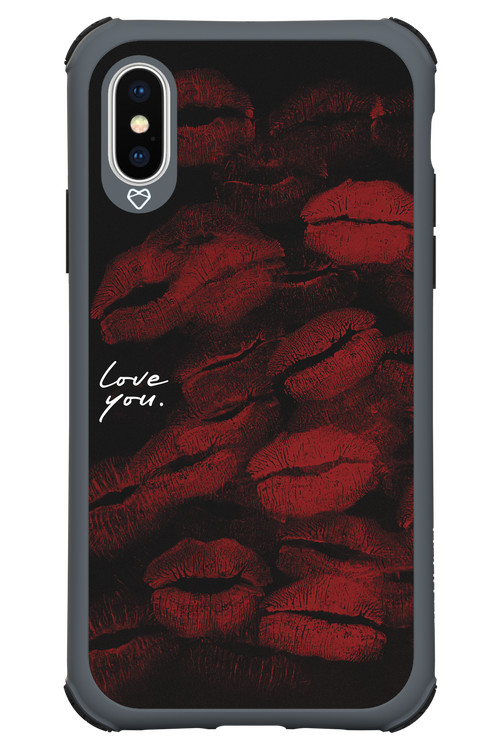 LOVE U BLACK 2.0 - Apple iPhone X