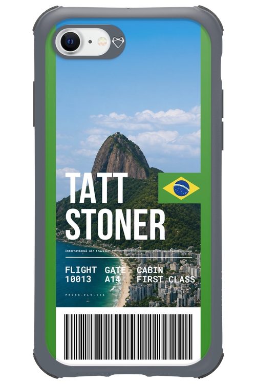 TATT STONER (fly ticket) 2.0 - Apple iPhone 8