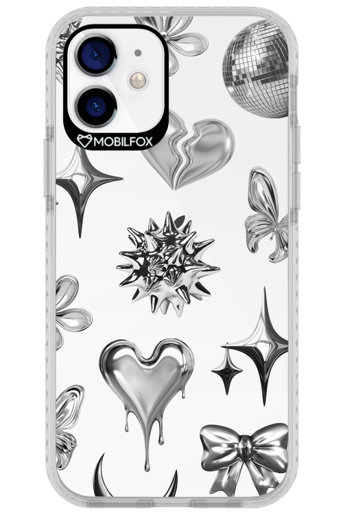 Silver Zone Transparent - Apple iPhone 12