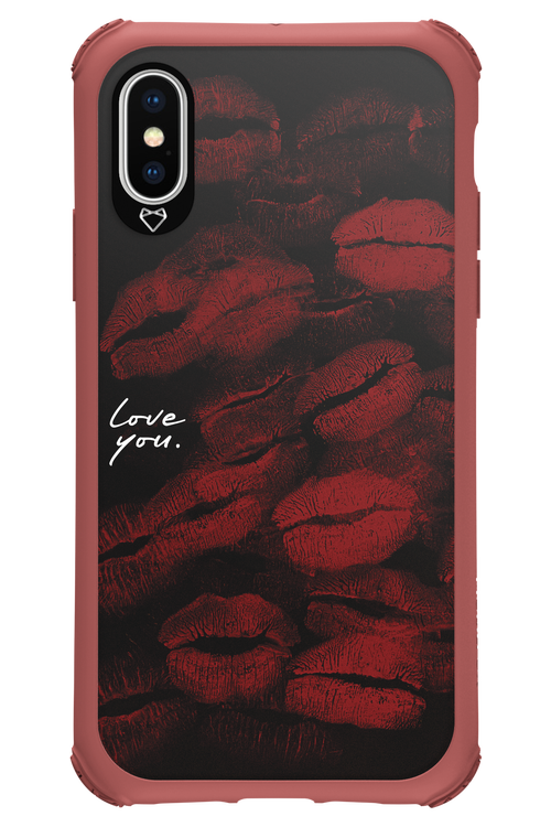 LOVE U BLACK 2.0 - Apple iPhone X