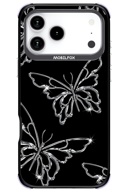 Silver Butterfly 2.0 - Apple iPhone 17 Pro Max