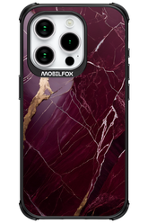 Burgundy Marble - Apple iPhone 15 Pro