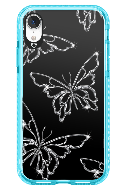 Silver Butterfly 2.0 - Apple iPhone XR