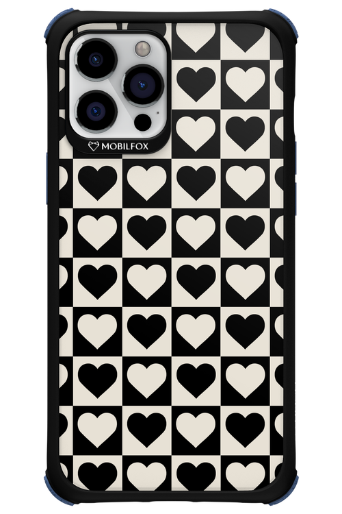 Checkered Heart - Apple iPhone 12 Pro Max