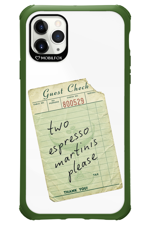 Espresso Martini 2.0 - Apple iPhone 11 Pro Max