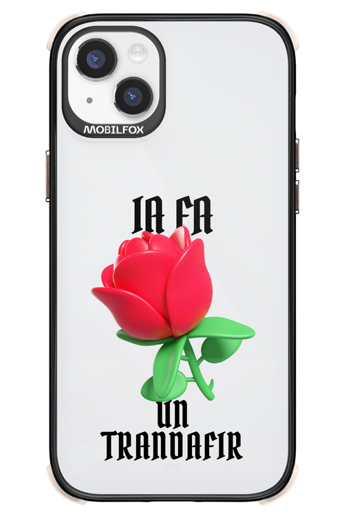 Rose Transparent - Apple iPhone 14 Plus