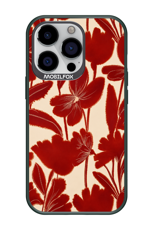 Burgundy Flowers 2.0 - Apple iPhone 13 Pro