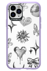 Silver Zone Transparent - Apple iPhone 11 Pro