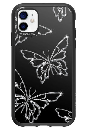 Silver Butterfly 2.0 - Apple iPhone 11