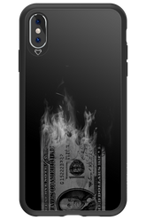 Money Burn B&W 2.0 - Apple iPhone XS Max