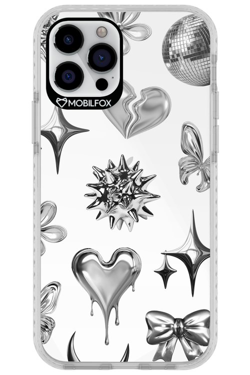 Silver Zone Transparent - Apple iPhone 12 Pro