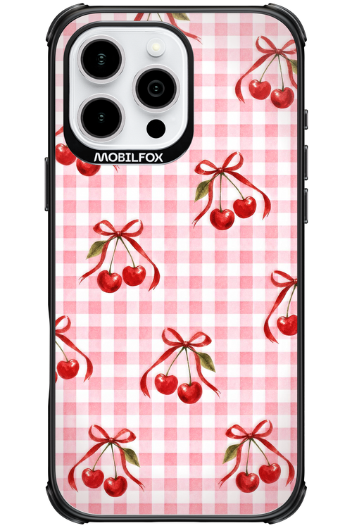 Pink Cherry Checked 2.0 - Apple iPhone 16 Pro Max