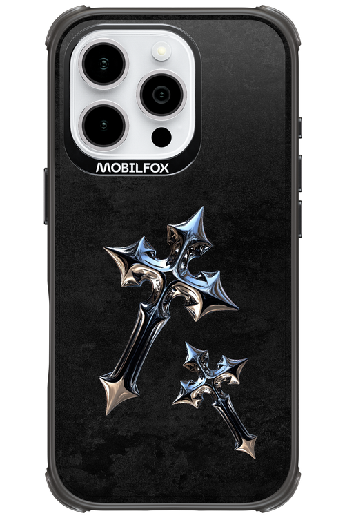 Chrome Crosses 2.0 - Apple iPhone 16 Pro