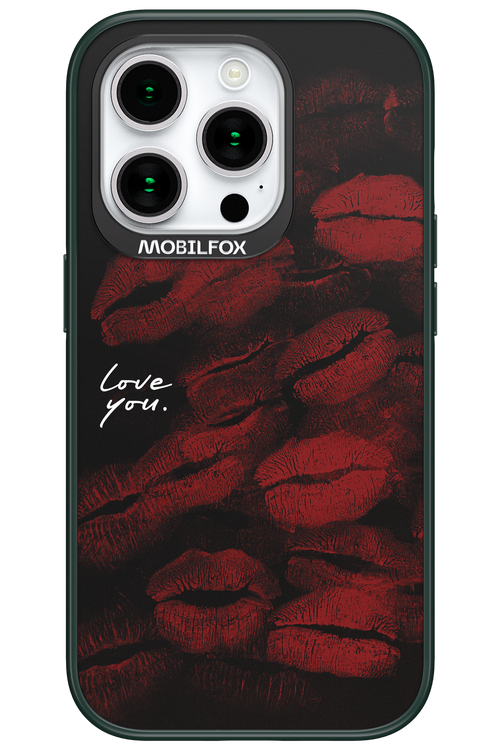 LOVE U BLACK 2.0 - Apple iPhone 15 Pro
