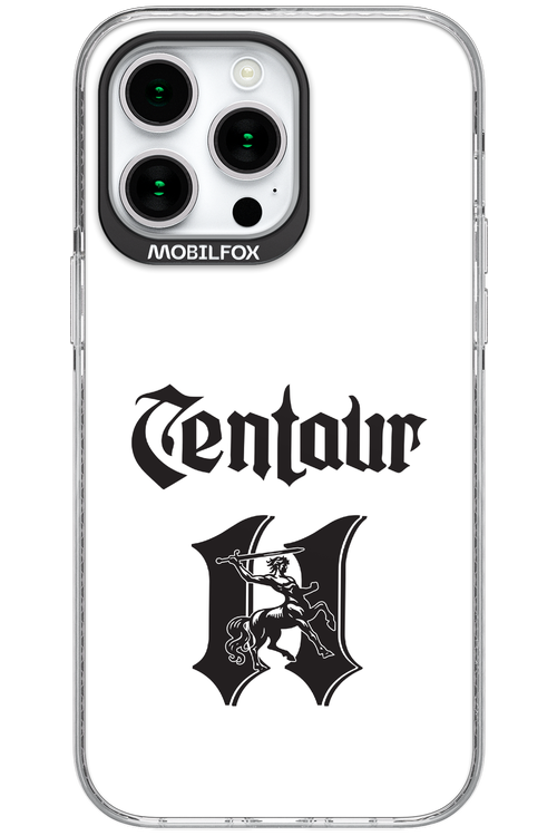 Centaur Logo White 2.0 - Apple iPhone 15 Pro Max