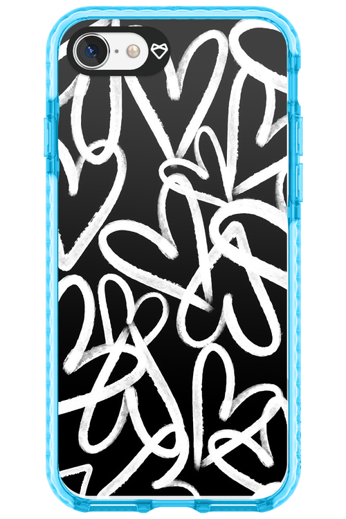 Heart Lines - Apple iPhone SE 2020