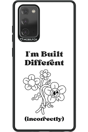 Incorrect Transparent 2.0 - Samsung Galaxy Note 20