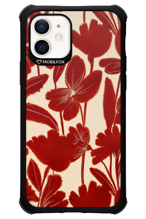 Burgundy Flowers 2.0 - Apple iPhone 12
