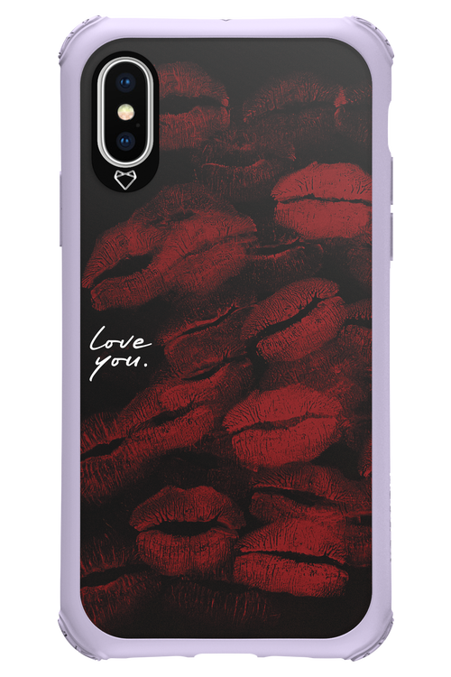 LOVE U BLACK 2.0 - Apple iPhone X