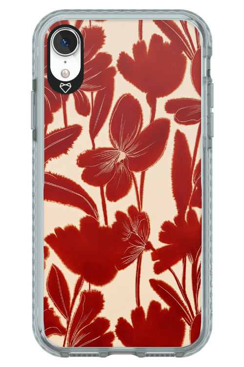 Burgundy Flowers 2.0 - Apple iPhone XR